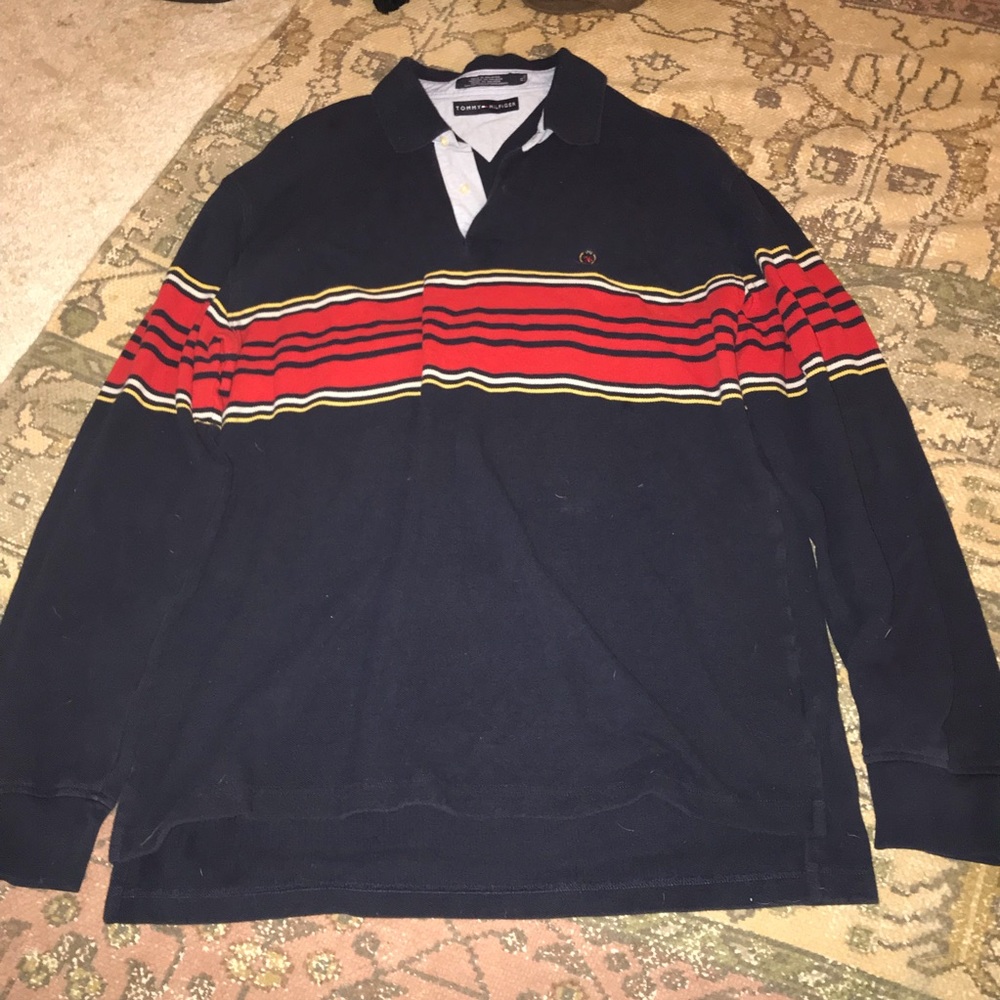 Tommy half button Shirt